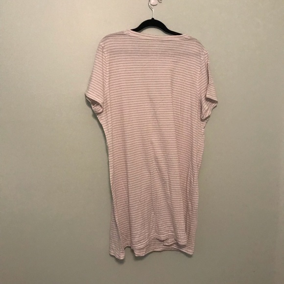 Jockey Grey and White Stripe Dress Size 2X - Picture 7 of 7